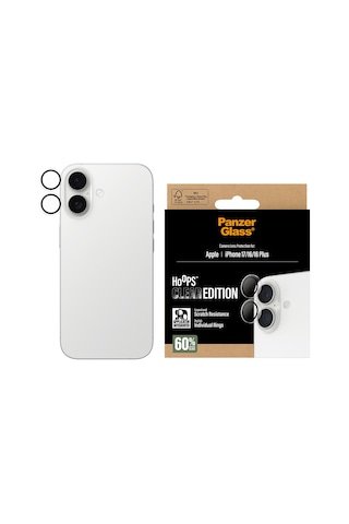 Panzerglass Hoops Apple Uyumlu iPhone 17 16 Plus Transparent Kamera Lens Koruyucu