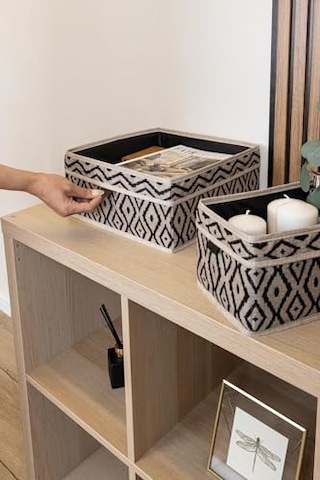 Lü Lacivert Çizgili Çekmece Içi Organizer Seti Genel