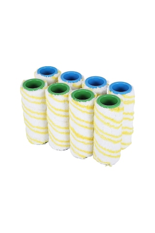 Fc5 Fc7 Fc3 Fc3d Elektrikli Zemin Temizleyici İçin 8 Adet Rulo Fırça Yedek Aksesuarı