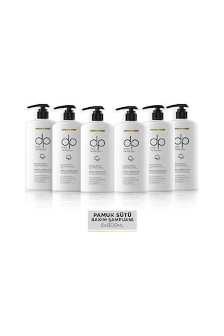 Dp Daily Perfection Şampuan Pamuk Sütü 6 x 800 ML