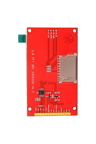 2.8inç Spı Dokunmatik Tft Ekran Modülü - 240x320 Piksel, Ilı9341