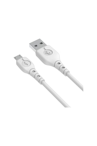Jopus Universal Micro Sarj Seti JO-DU01 Dualm 2in1 2,4 A Beyaz