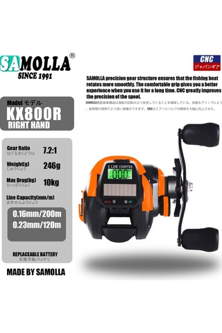 Cbtx Samolla Yeni Güneş Enerjili Dijital Su Damlası Olta Makinesi Sağ El 001