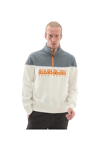 Napapijri B-saturnia Hz Sweatshirt - Np0a4ıchn1a1-10237 Beyaz