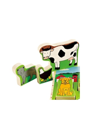 Yap Boz - Dik Durabilen Çiftlik Hayvanları Yapboz /