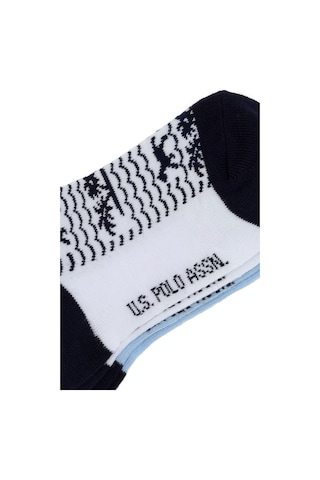 U.s. Polo Assn. Erkek Çocuk Beyaz Çorap Patik 50311350-vr013 Beyaz