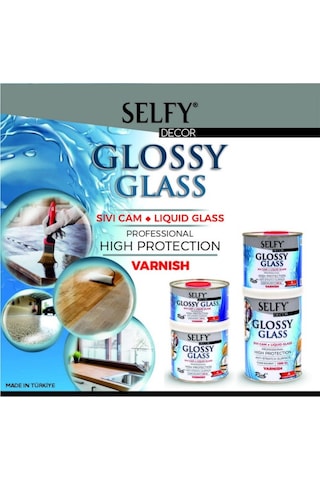 Rich Selfy Decor Glossy Glass Sıvı Cam 1000+500 gr.