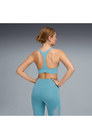 Puma Shapeluxe Plunge Spor Sütyeni 527481 46 Mavi