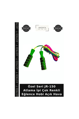 Özel Seri Jr-150 Atlama İpi Çok Renkli Eğlence Hobi Açık Hava