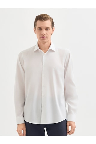 Karaca Erkek Modern Fıt Gömlek-beyaz 11.25w.04.023 Beyaz