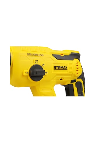 Rtrmax RTX2095 Şarjlı Sds Plus Kırıcı ve Delici Kömürsüz 2.2Jul 22mm 2x4 Ah Çift Akü X-Lion