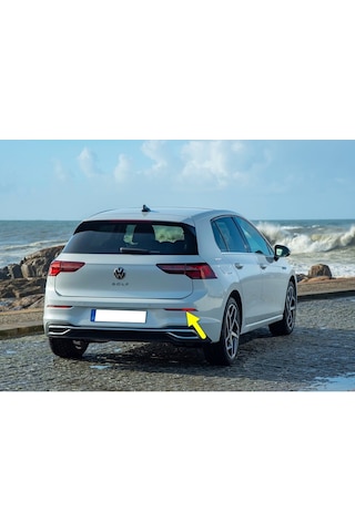 VW Golf 8 2020-24 Arka Tampon Sağ Reflektörü Kedi Gözü 5H0945106