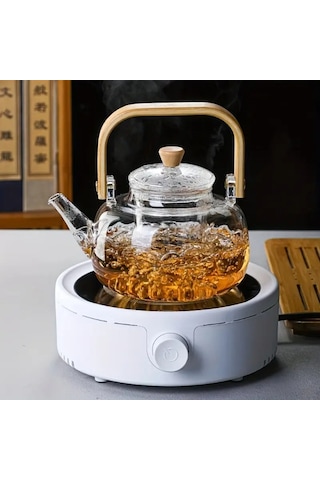 Ahşap Saplı Cam Filtreli Demlik Diğer