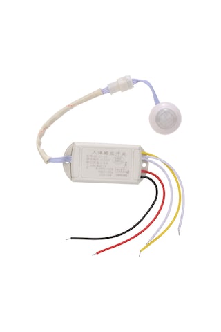 Shineyee Tr-100c Model Ac 220v Pır Kızılötesi Hareket Sensörü, Koridor/merdiven İçin Otomatik Işık Kontrolörü, 8m Algılama Mesafesi, 115 Açı, 25-200w Yük Kapasitesi