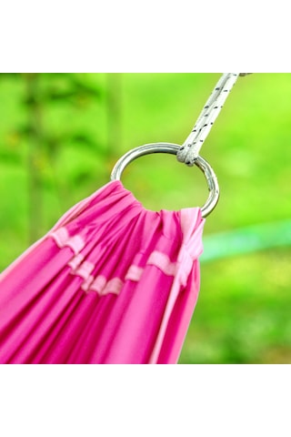 Indirimsmart Bundera Kamp Hamağı Piknik Hamağı Bahçe Balkon Cep Outdoor Hamak
