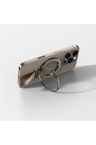 Go Des Gd-g062 2in1 Parmak Ring Stand Telefon Tutucu Siyah