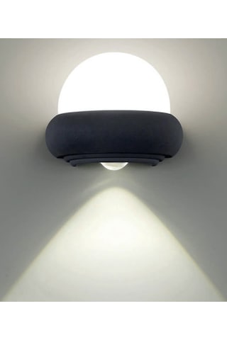 Horoz 076-097-0010 Forza-10 10w 3000k Siyah Led Bahçe Armatürü Gün Işığı