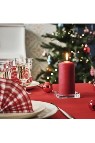 Ikea Fenomen, Blok Mum, 45 Saat, Kırmızı Tybbva9uek8da6rm99 Çok Renkli