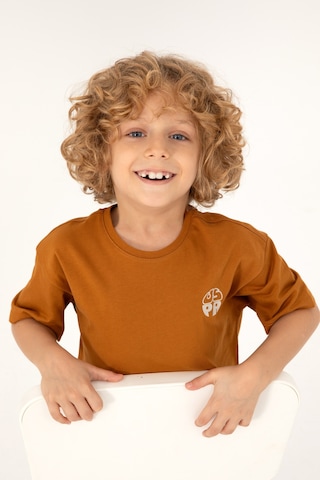 U.s. Polo Assn. Erkek Çocuk Coconut Tişört Basic 50295503-vr153 Coconut Kahverengi