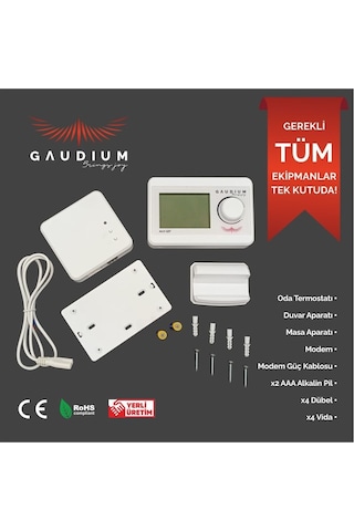 Gaudium ALV-127 Kablosuz Oda Termostatı