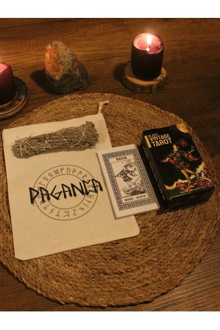 Vintage Tarot Destesi - 78 Kart