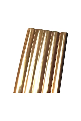 Dalgalı Gold Nikelaj 30 Mm Genişlik 3 Metre Uzunluk