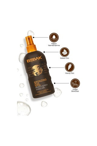 Bebak Bronzlaştırıcı Yağ 150 ML