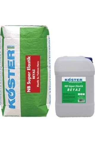 Köster Nb Super Elastik Beyaz Uv Dayanımlı Elastik Su Yalıtımı
