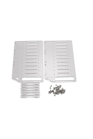 Jeemson Akrilik Disk Taşıyıcı 10 Konaklı - Özelleştirilebilir 4-10 Bay Seçenekli, Hızlı Kurulum, Soğutma Ve Sabitlik Artırıcı