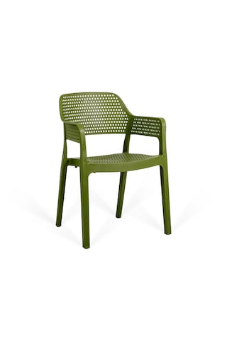 Hawaii Kollu Kafe Ve Balkon Sandalyesi 2'li Yeşil