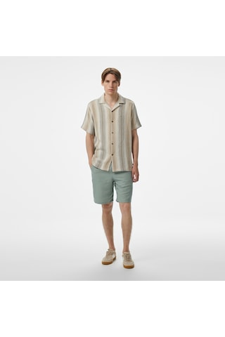 Nautica Erkek Yeşil Jogger Şort Düz B45106t Yeşil