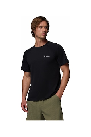 Columbia Ao0944 Alpine Chill Pro Ss Crew Erkek T-shirt-33002 Siyah
