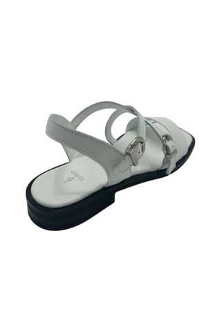 Kemal Tanca 874 K-201 Kadın Sandalet Beyaz