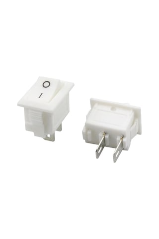 Ayt Ic-120b Mini Işıksız On Off 2 Pin Anahtar Beyaz Aç Kapa Buton Düğme 2.5x1.7 Mm