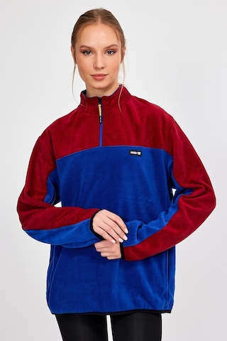 Alexandergardı Yarım Fermuarlı Oversize Polar E21-81100 001