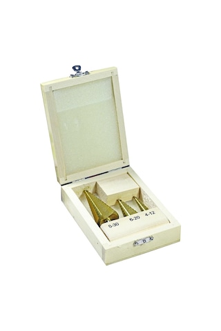 Knisaw Ks51699 Kademeli Saç Delme Seti Titanyum Kaplama 3 Parça