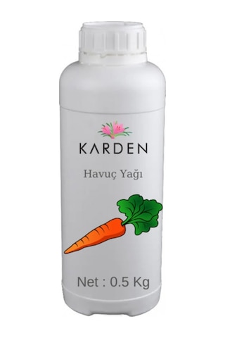 Karden Havuç Yağı 500 ML