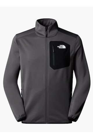 The North Face M Crest Fz Erkek Ceket Gri