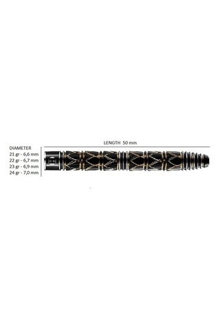 Harrows Taipan %90 Tungsten Dart Oku