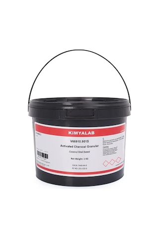 Kimyalab Aktif Karbon Granül 1 Kg - Coconut Bazlı - Activated Carbon