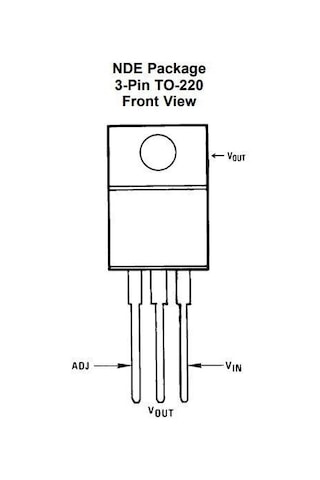 Motorobit Lm317Hvt To-220 Lineer Voltaj Regülatörü