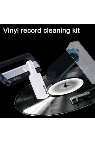 Yumuşak Fırça Anti-statik Plak Fırçası Ve Vinil Plaklar İçin Temizleme Seti, Anti-statik Dahil Kadife Dolgu