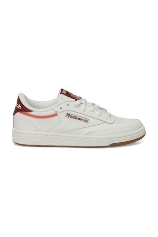 Reebok Club C 85 Kırık Beyaz Kadın Sneaker 000000000101926622 Beyaz-kestane Çok Renkli