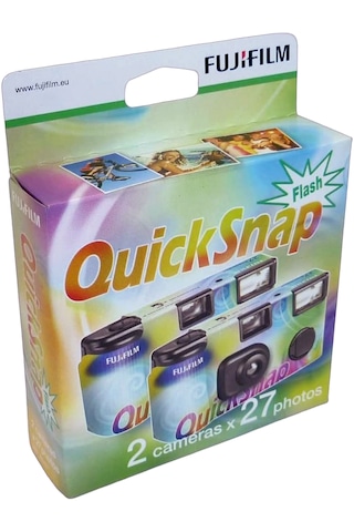 Fujifilm Quicksnap 10 MP Çek At Analog Fotoğraf Makinesi 2'li