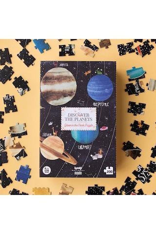 Londji Discover The Planets 200 Parça Puzzle Canlı Renkler