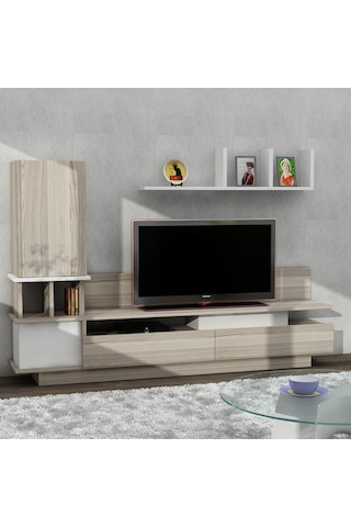 Dekorister Como Tv Ünitesi Beyaz-Cordoba