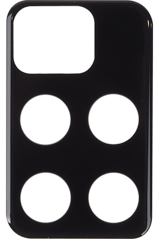 Xiaomi Redmi 10 Zore 3D Kamera Camı Koruyucu Siyah