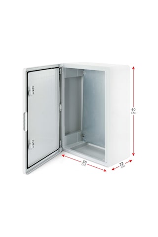 Akiş Akab-300220 Opak Kapaklı Abs Plastik Elektrik Panosu (30X40X22 Cm)