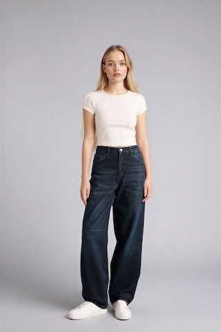Defacto Baggy Fıt Yüksek Bel Uzun Jean Pantolon E4662ax26spnm40 Siyah-nm40
