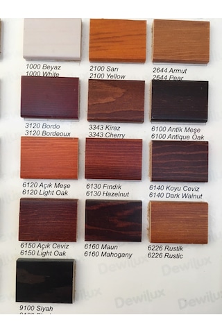 Dewilux Ecocolor Ahşap Renklendirici ( 1 Lt )